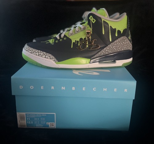 JORDAN AIR JORDAN 3 DOERNBECHER HUGO 2023 MENS SIZE 11 (FZ3030-919)