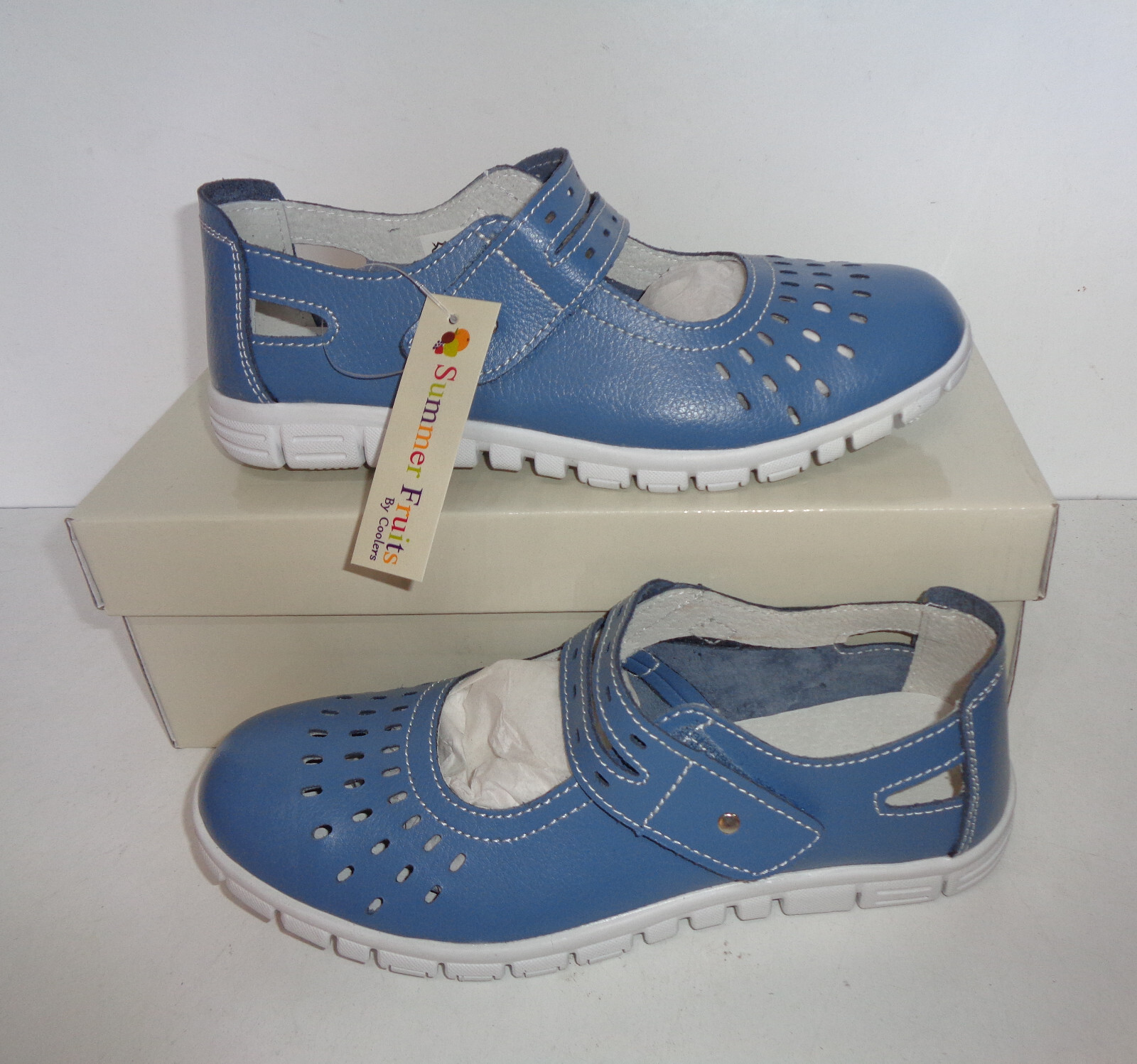 Coolers Ladies Leather New Sandals Womens Trainers Flats Casual Shoes UK  Size 5 | eBay UK