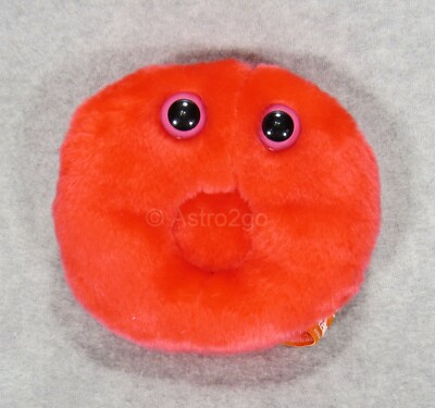 GIANT MICROBES-RED BLOOD CELL-Stuffed Plush Hemoglobin Biology Medical Science