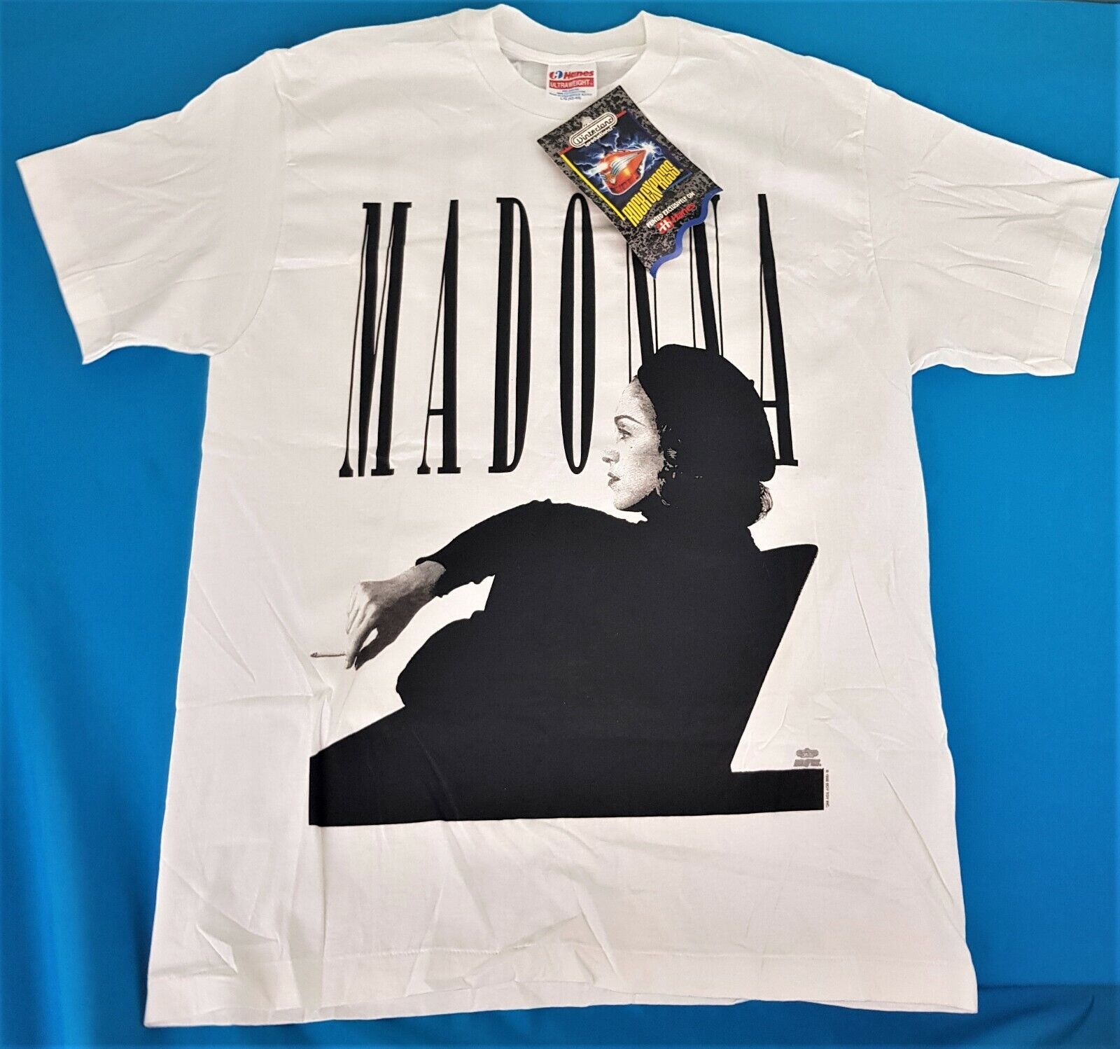 MADONNA Vintage T SHIRT EROTICA SEX BOOK PROMO ERA MTV 10th BOY ...