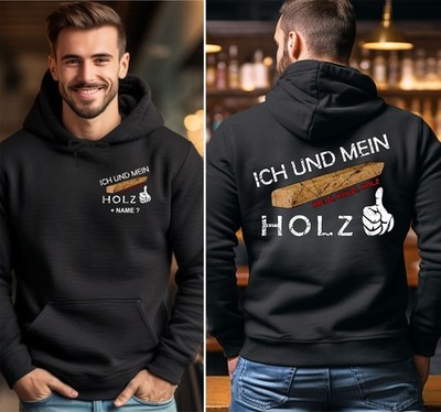 Tischler Zimmerer Holzbau Forstwirt Kapuzensweatshirt Pullover Sweatshirt 70