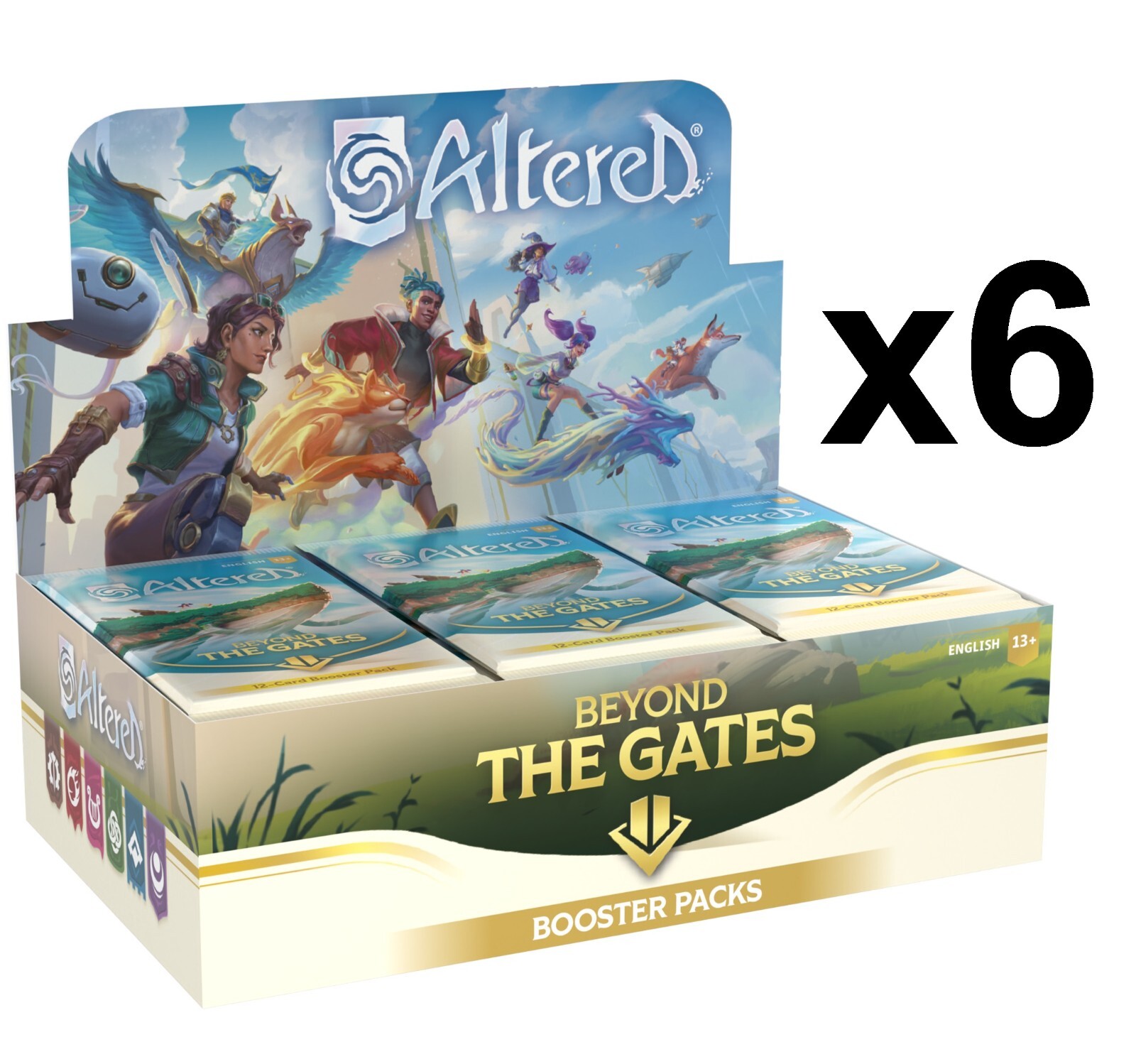 ЗАПЕЧАТАННЫЙ КЕЙС! 6-кратный бустер-бокс Beyond the Gates переделал TCG
