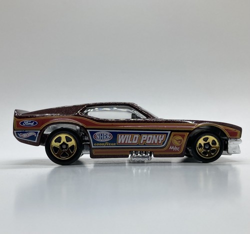 ミニカー L.A. Hooker 71 Ford Mustang Funny Car 1971 L.A. Hooker Ford Mustang NHRA Funny Car, Orange w/ Red