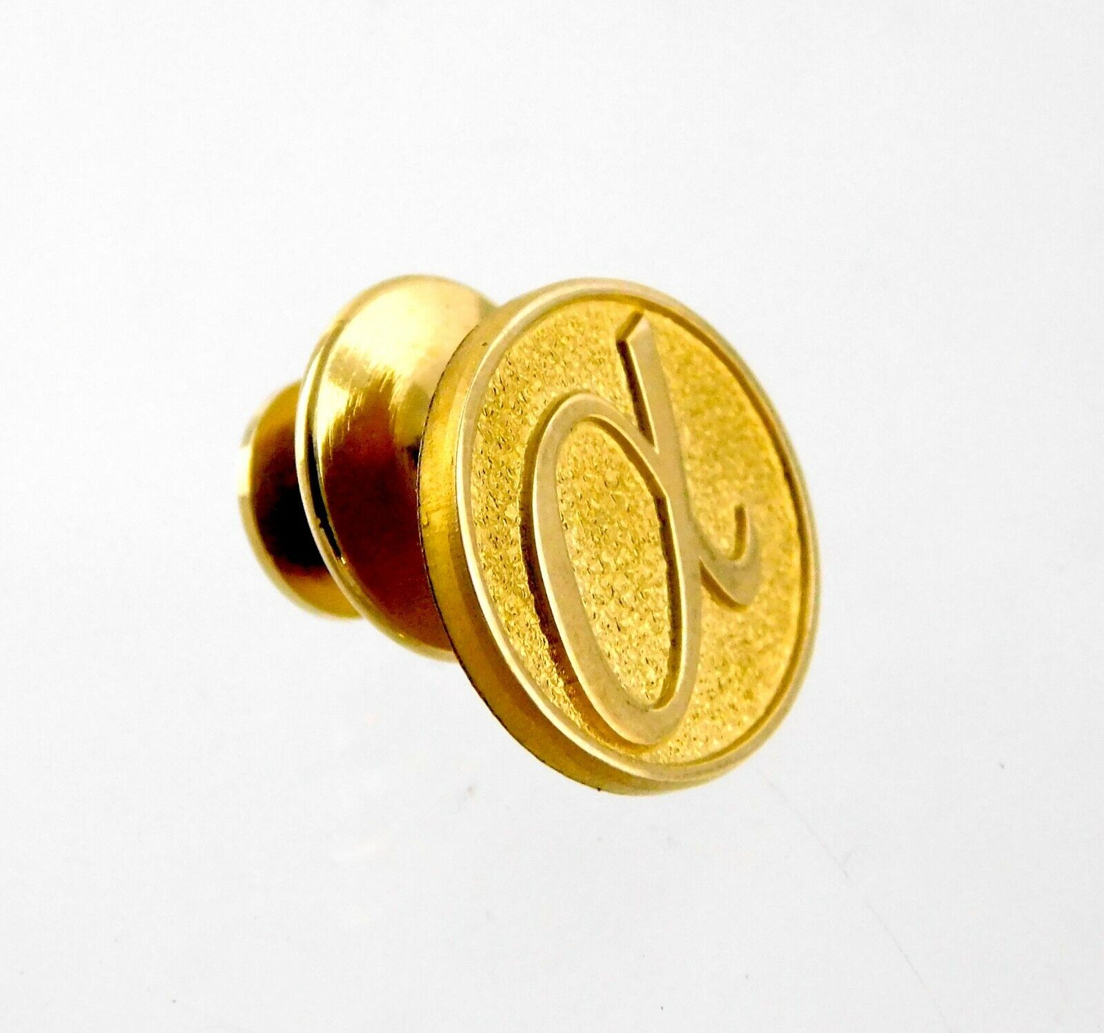 Vtg Terry Berry 1/10 10k Yellow Gold Fill A Initial Tack Pin Vtg Terry Berry 1/10 10k Yellow Gold Fill A Initial Tack Pin
