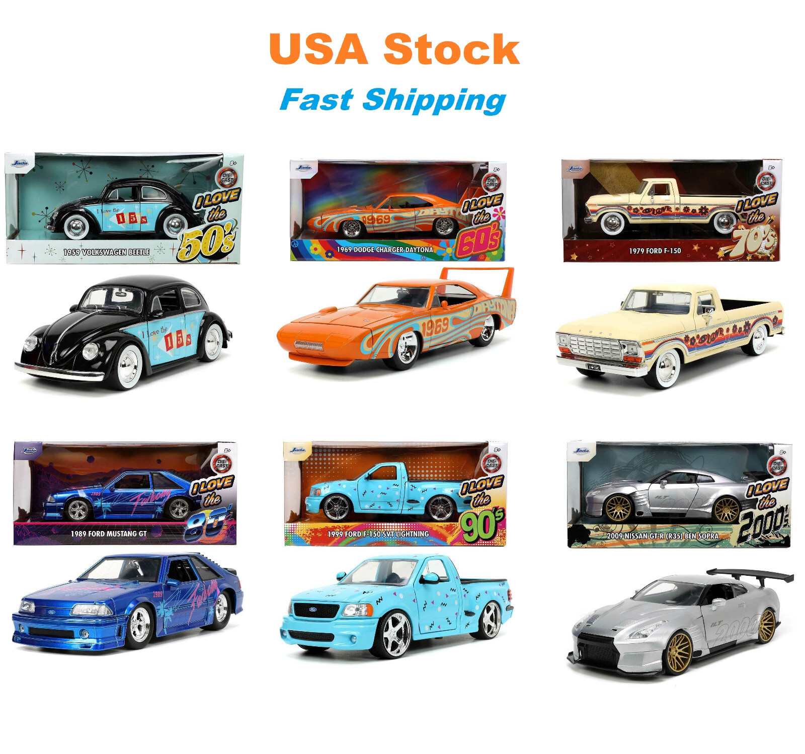 ★レア JADA TOYS  D-RODS 限定5台セット COEなど★ Target Only / Limited Edition 1/10,000 JADA D-RODS 5 CAR SET