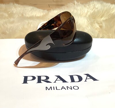 Prada wrap sunglasses sale