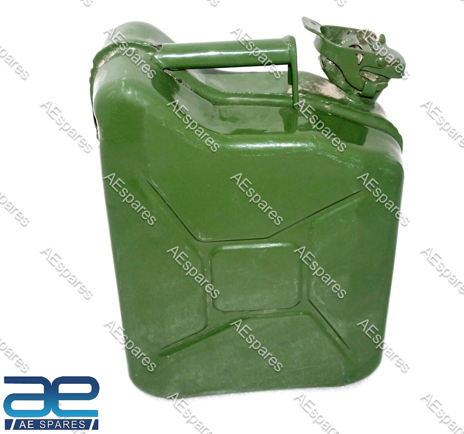 Jerry Can Steel Green Colour 10 Ltr Fits For Ford Willys Jeeps Car 