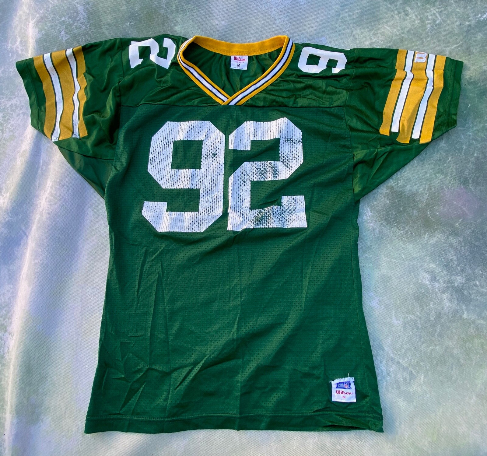 Green Bay Packers 92番ジャージ Vintage Wilson NFL Green Bay Packers Reggie White #92 Jersey