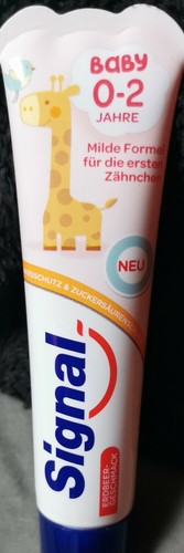 Signal Zahncreme Baby  50 ml 0-2Jahre Erdbeergeschmack 