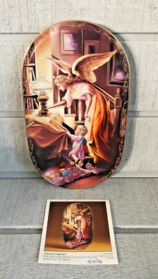 Bradford Exchange ~ Someone to Watch Over Me Series ~ DIVINE COMFORT ~ Plate #9