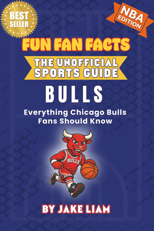 Chicago Bulls Basketball Book for Kids: NBA Basketball Book for Kids: Fun Fan Fa
