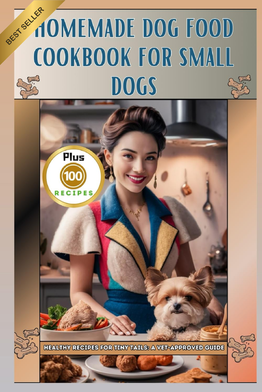 HOMEMADE DOG FOOD COOKBOOK for SMALL DOGS: Healthy Recipes for Tiny Tails: a Vet