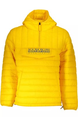 Pre-owned Napapijri Yellow Polyamide Men Jacket