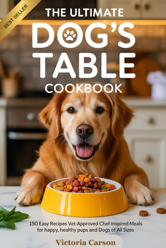 The Ultimate Dog’S Table Cookbook: 150 Easy Recipes Vet-Approved Chef-Inspired M
