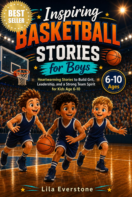 Inspiring Basketball Stories for Boys: Heartwarming Stories to Build Grit, Leade