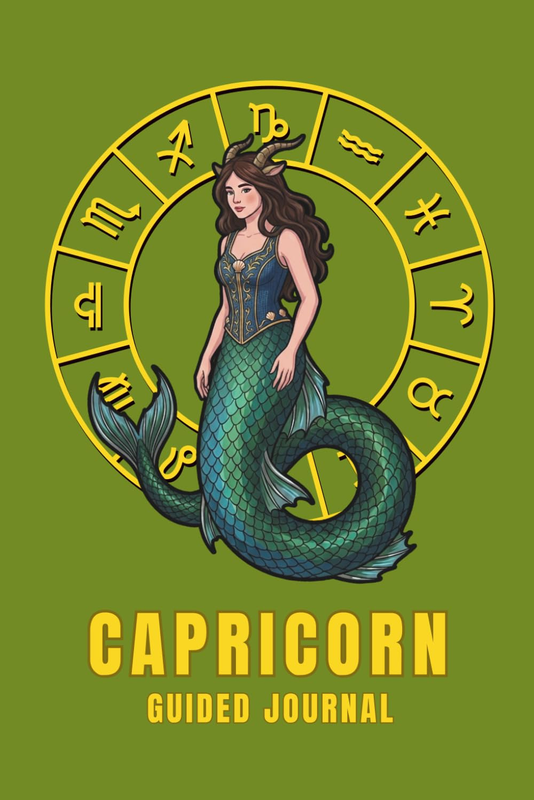 Capricorn Guided Journal: a Shadow Work Diary | 6X9 Lined Pages Astrology Notebo