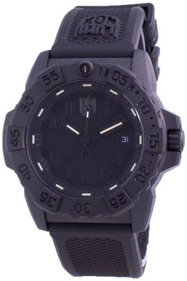 Pre-owned Luminox Navy Seal Diver's Quartz Xs.3501.bo.f 200m Men's Watch
