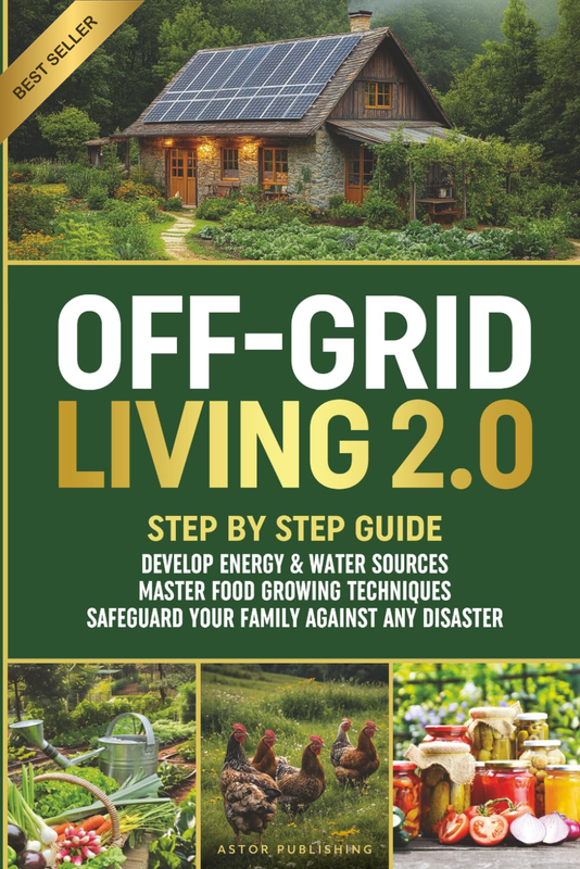 Off-Grid Living 2.0: Step by Step Guide to Develop Energy & Water Sources, Maste
