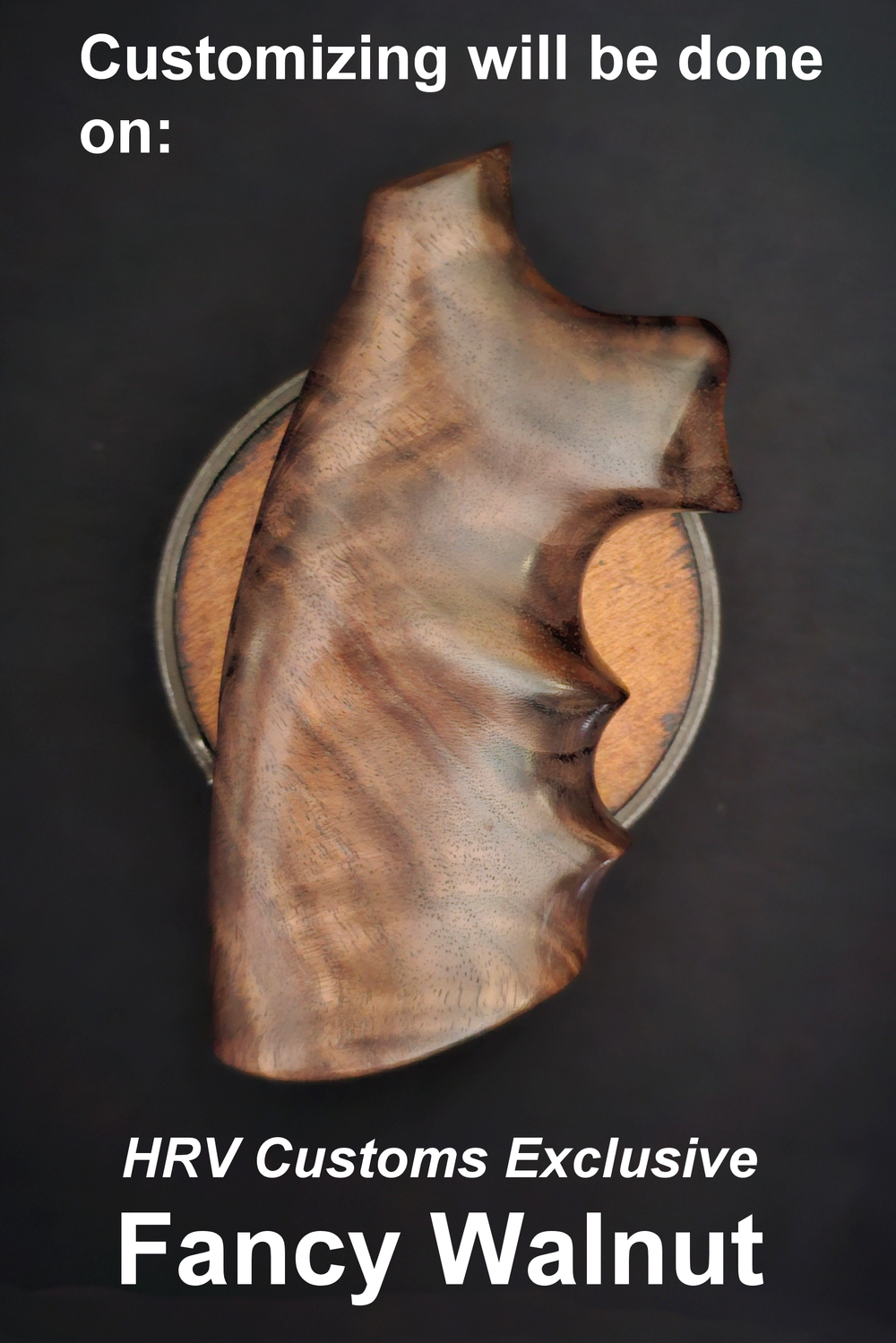 Colt Grizzly/Kodiak I-Frame Basketweave/BD Stipple Inset & Paw! Opt Medallions