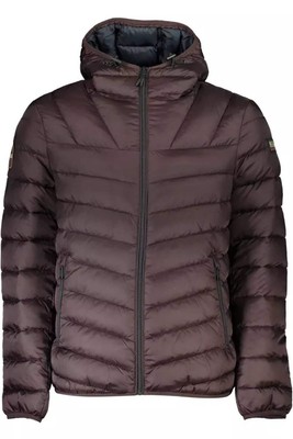 Pre-owned Napapijri Brown Polyamide Men Jacket