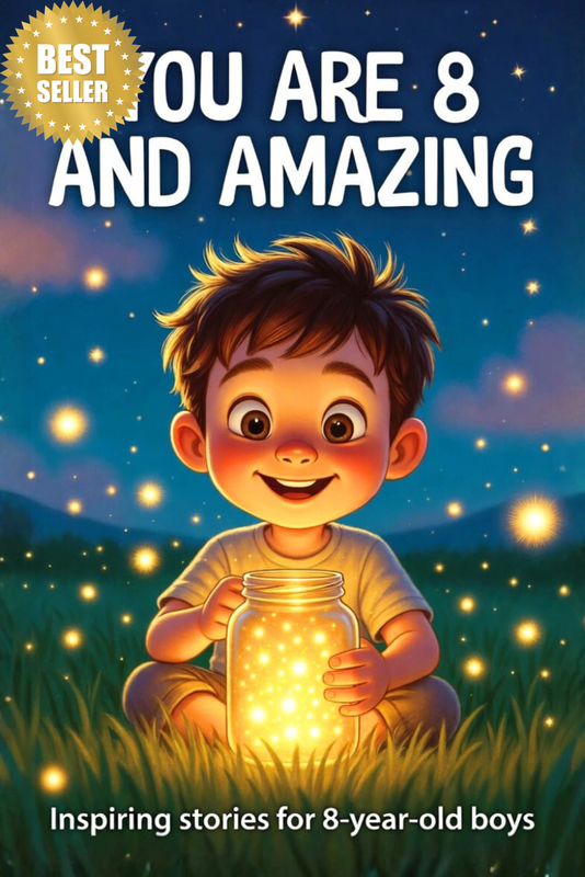 You Are 8 and Amazing! Inspiring Stories for 8 Year Old Boys: 11 Motivating Tale