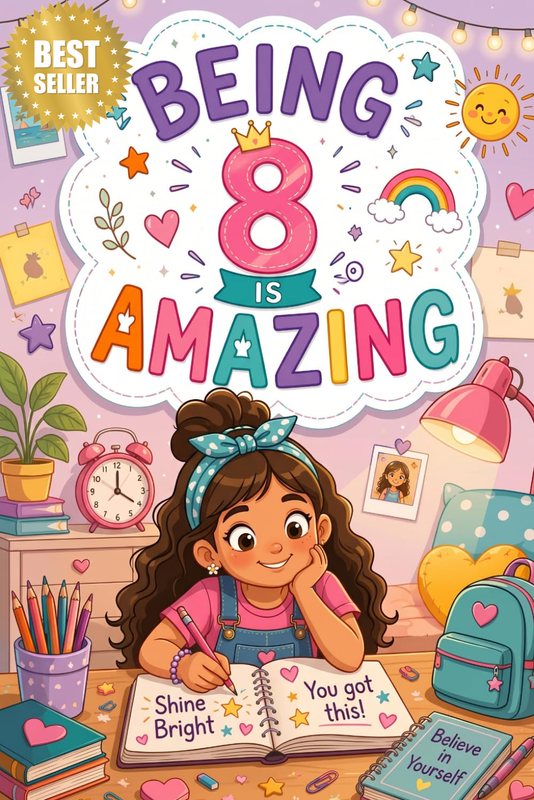 Being 8 Is Amazing Books for Eight Year Old Girls: 12 Stories of Inspiring Adven