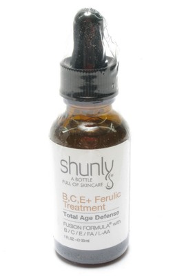 Shunly Skincare B,C,E + Ferulic Treatment, 1fl oz.