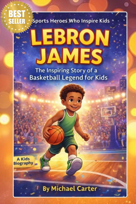LEBRON JAMES: the Inspiring Story of a Basketball Legend for Kids: from a Young