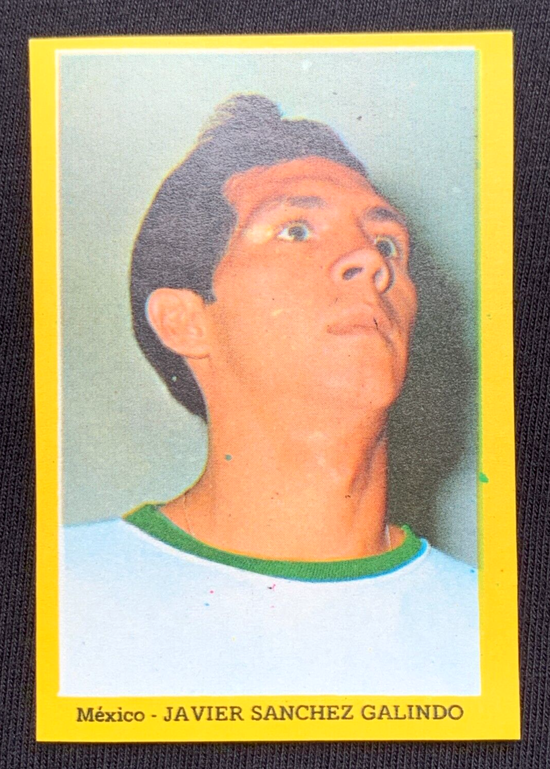 FIFA(R)ワールドカップ メキシコ 1970 [DVD] 1970 Mexico World Cup FIFA Cromo #014 JAVIER SANCHEZ GALINDO