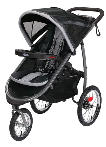 Graco Baby FastAction Fold Jogger All-Terrain 3 Wheel Stroller Gotham NEW