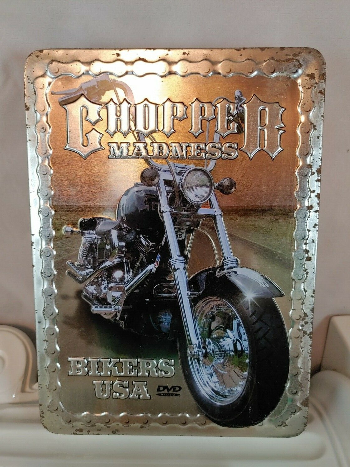 Chopper Madness - Bikers US (DVD, 2005, 3-Disc Set in Tin