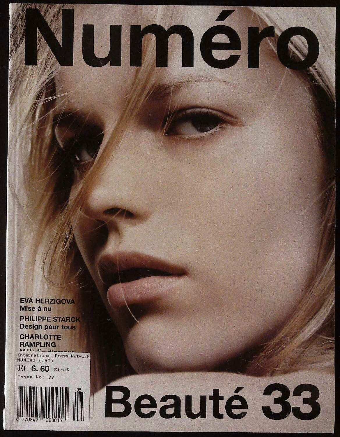 女性情報誌 Numero Magazine EVA HERZIGOVA May 2002 Numero Magazine EVA HERZIGOVA May 2002