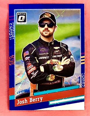 2024 Panini Donruss Optic Racing Blue Velocity Prizm Josh Berry #120 NASCAR