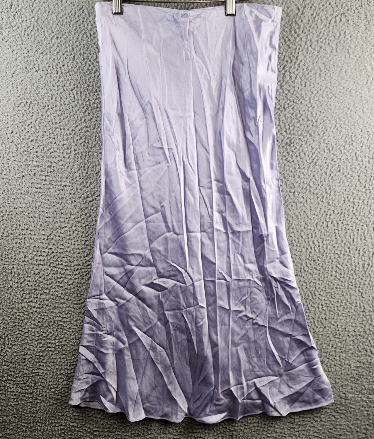 Rails Anya MIDI Skirt Women's Medium Lilac Ice Solid Elastic Waist Pull On - Picture 12 of 14