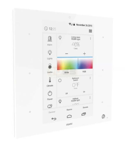 ZipaTile Home Automation Controller, White