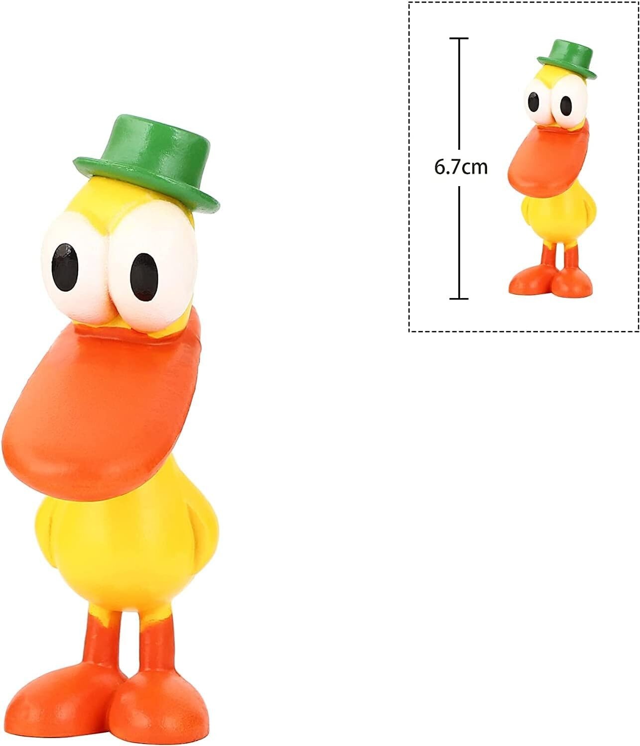 7 Pcs Pocoyo Toys - Action Figure Doll Toy - Nina, Elly, Pato, Fred, Loula Kids