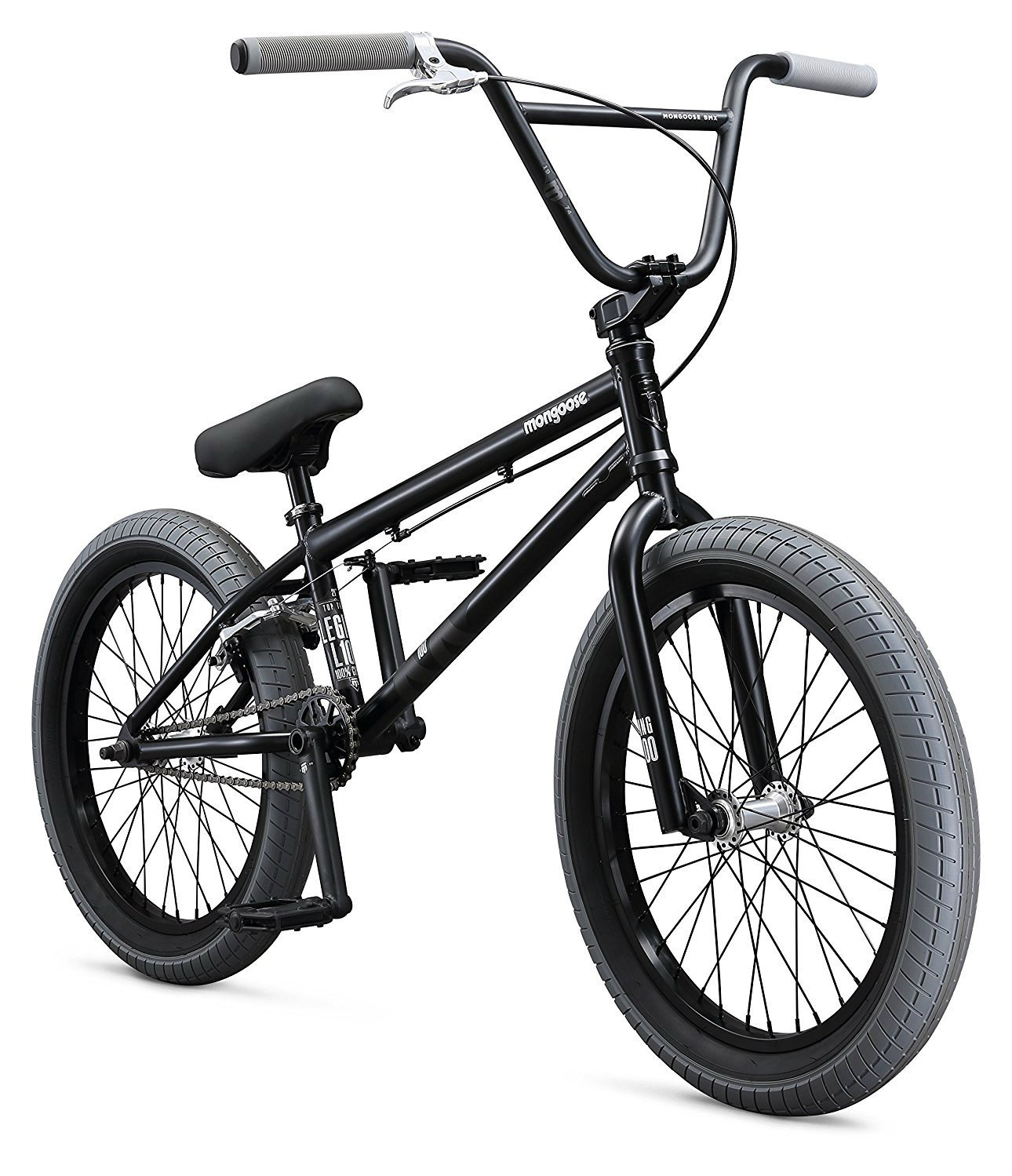 BMX Bike for Men and Girls Or Adults 20" Mongoose Black