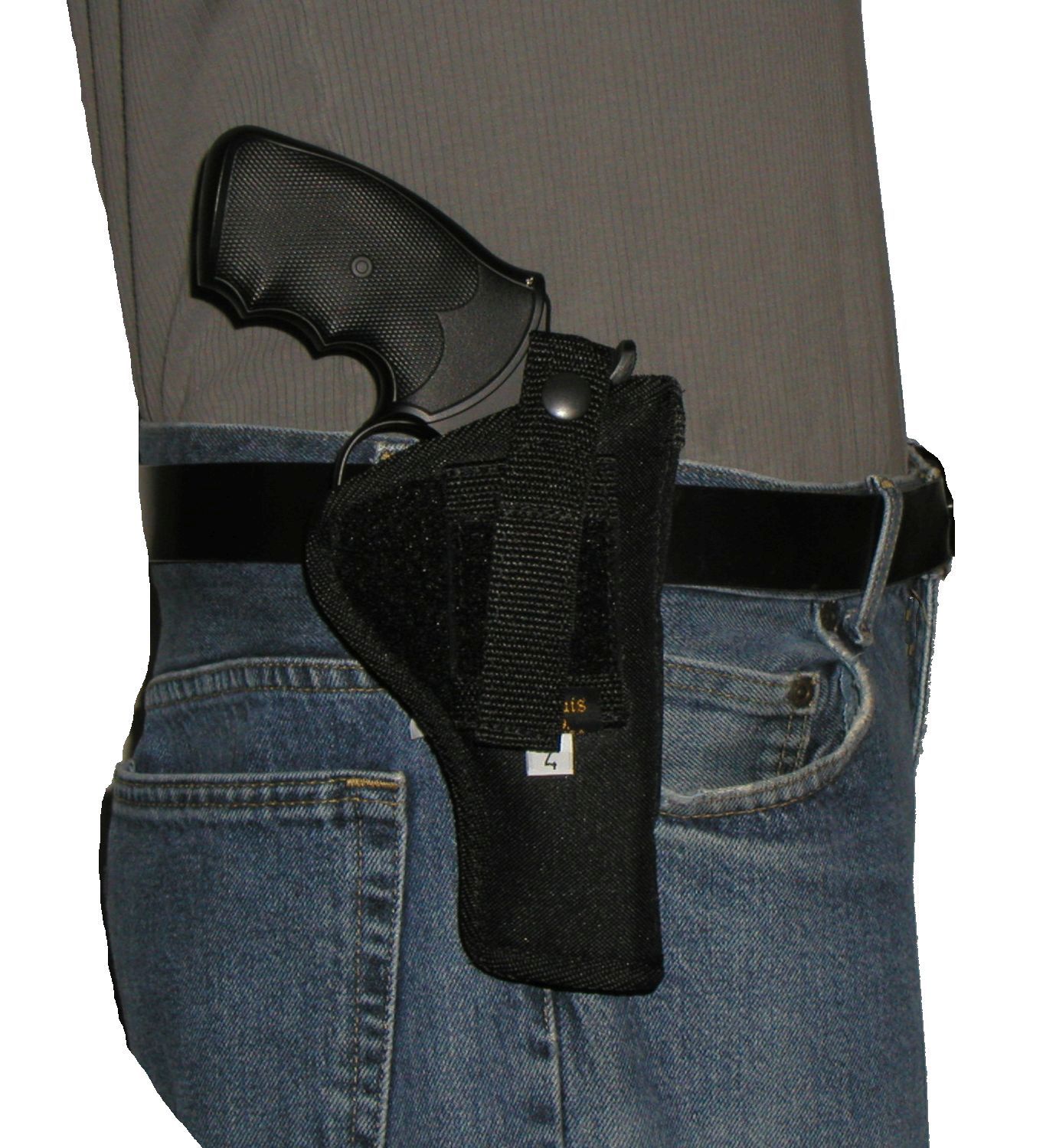 ホルスター レザー製 [45 S&W] Amazon.com : Leather 2 Slot Molded Pancake Belt Holster for