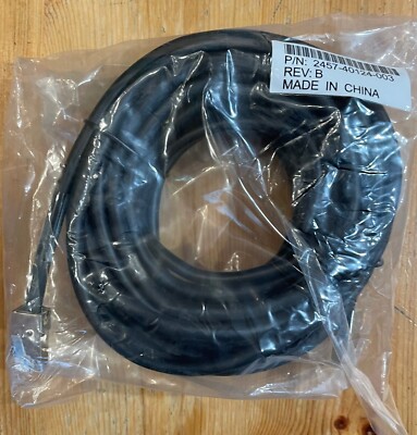 Polycom Cat 5E Ethernet Cable 25' Black New Sealed Qty Available FREE US SHIP