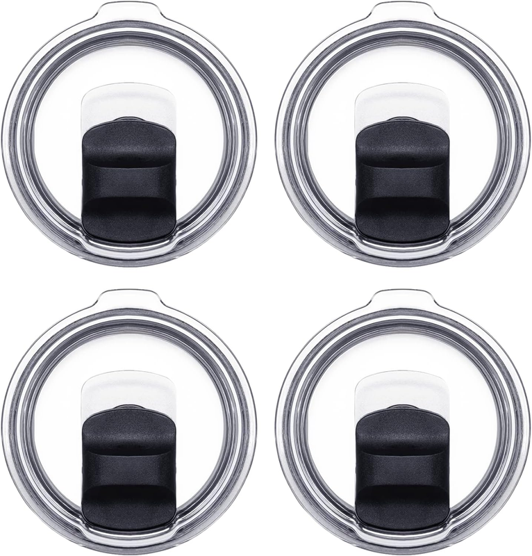 4Pack 20 Oz Magnetic Tumbler Lid, Replacement Lid for Yeti Lids Compatible with