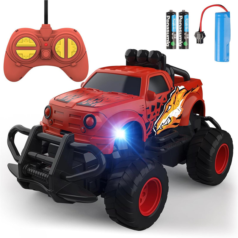,1:43 Scale Mini Rc Toy Car Truck Xmas Gifts For Toddler Kid