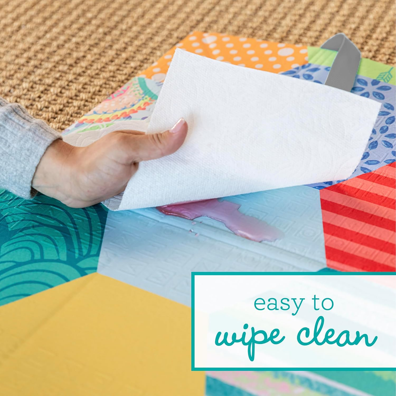 Foldable Soft Foam Play Mat � Extra Large, Double-Sided, Non-Slip Infant Toddler