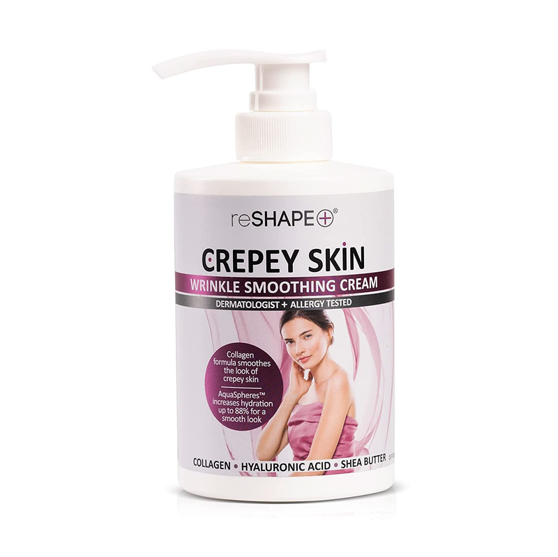 Reshape Crepey Skin Treatment Cream Wrinkle Smoothing Lotion antiAging Skin Care