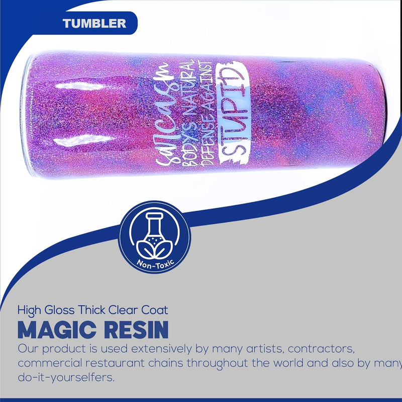 | Epoxy Resin for Table Tops & Coatings | 32 oz (946 mL) | Premium Quality | Hig
