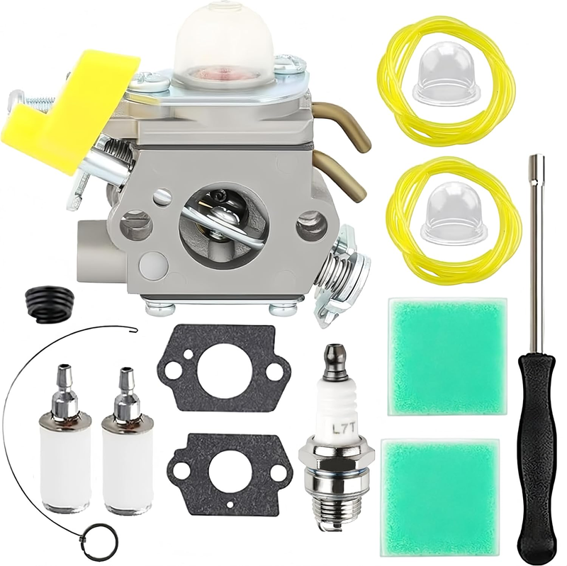 Carburetor Tune up Kit for Ryobi Homelite CS26 SS26 SS30 25CC 30CC String
