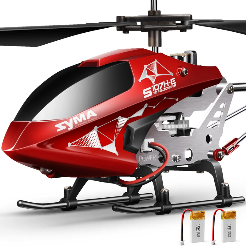 RC Helicopter for Adults Kids with Altitude Hold, 2 Rechargeable Battery (Rose R