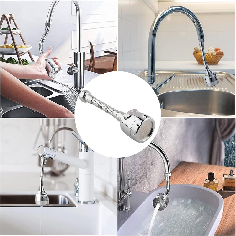 Faucet Sprayer Attachment, Sink Faucet Extender, 2 Modes Adjustment Kitchen Sink