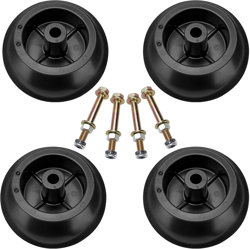 Anti Scalp Deck Wheel 734-04039 for MTD Hustler Super Z Raptor SD Sport 4 Pack