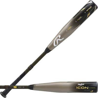 2023 Rawlings ICON  34'' / 31 oz. BBCOR 2-5/8'' Baseball Bat RBB313 W/WARRANTY