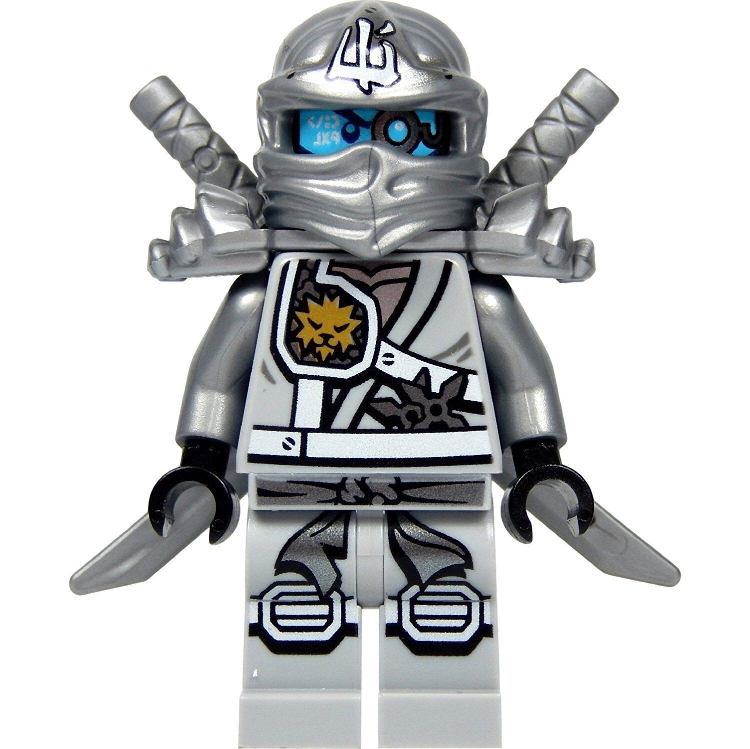 LEGO 70748 - NINJAGO - Zane / Titanium Ninja - Minifig LEGO 70748 - NINJAGO - Zane / Titanium Ninja - Minifig